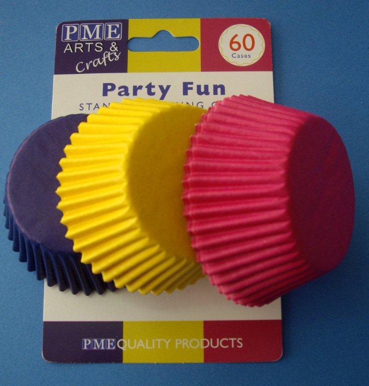 Billede af PME standard cupcakeforme Party Fun pk/60