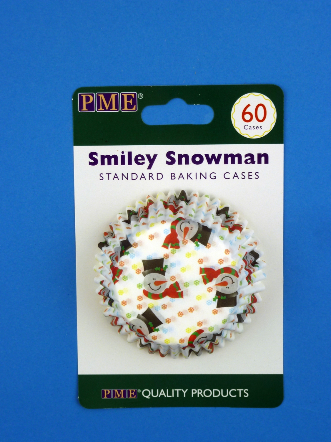 Billede af PME cupcakeforme Smiley Snowman, pk/60